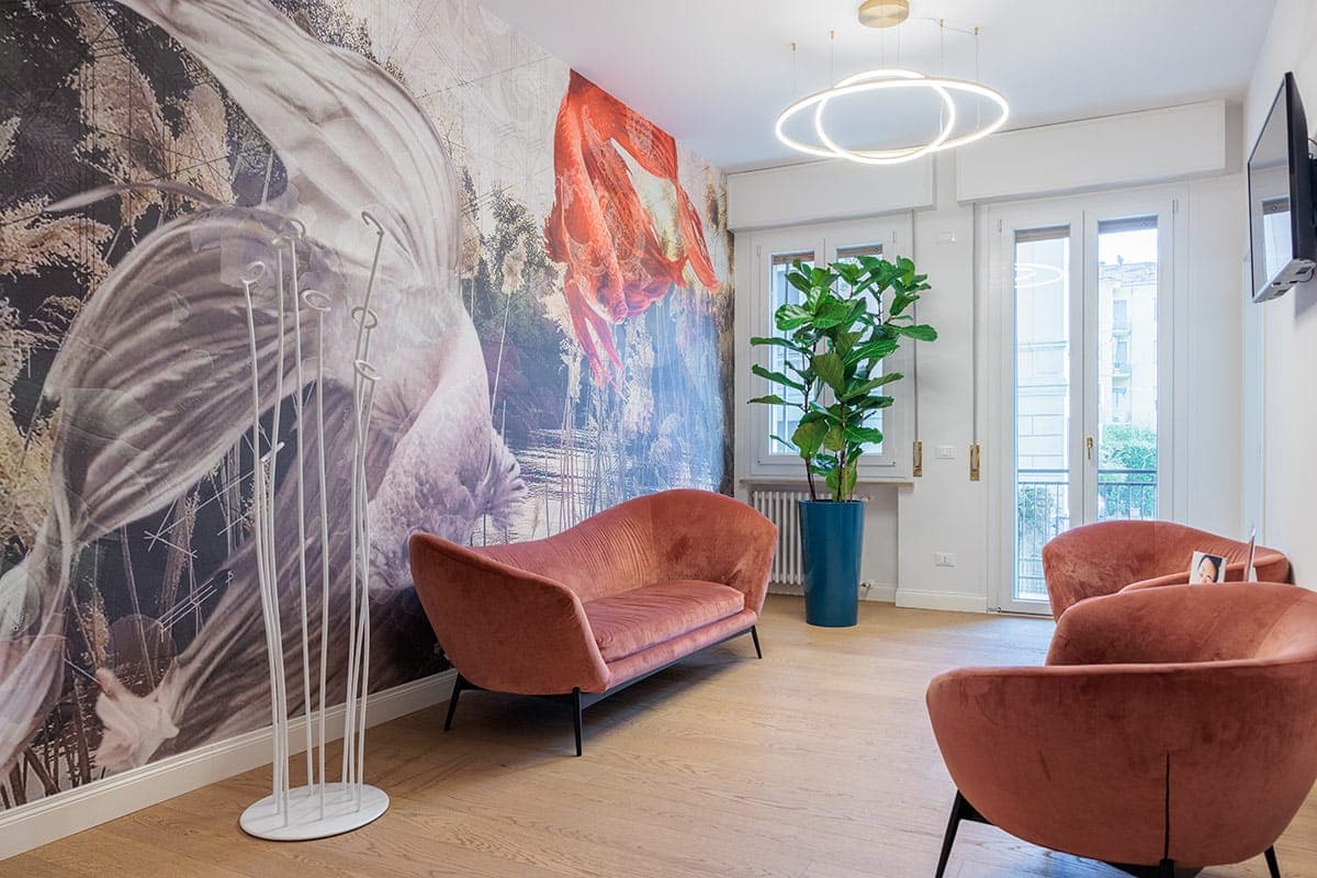 Ingresso dello Studio Aimi a Parma